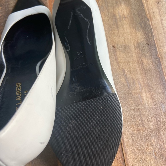 Stunning pair of Saint Laurent heels size 40/9 Run Cap-toe. - Picture 4 of 12